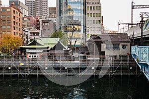 Yanagimori Shrine is a small Shinto shrine in Chiyoda ward, Tokyo, located alongside the Kanda