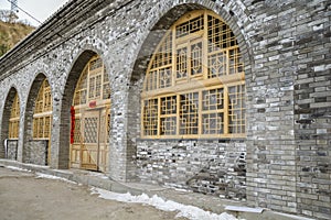 Yanan cave dwelling,china