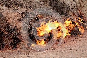 Yanar Dag Burning Mountain, Azerbaijan