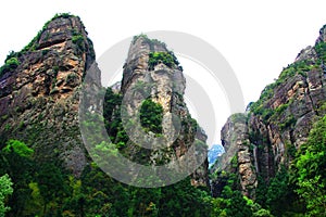 Yandang Mountain in Wenzhou city , Zhejiang., China