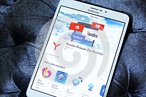 Yandex browser app