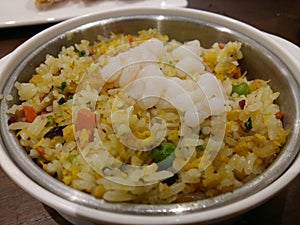 Yang Chow Fried Rice with Shrimp