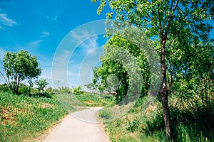 Yanghwa Hangang Park at summer in Seoul, Korea