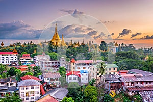 Yangon, Myanmar Skyline