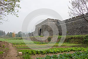 Yangping Pass. a famous Historic Sites in Mianxian County, Shaanxi, China.