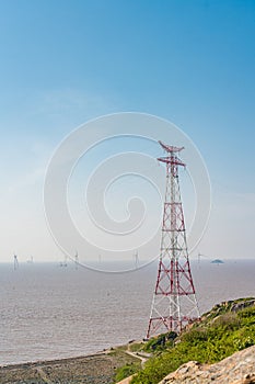 Yangshan port in Shanghai