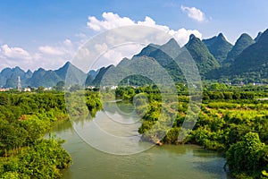 Yangshuo, China on the Li River