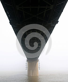 Yangtze river bridge