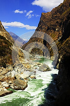 Yangtze River canyon