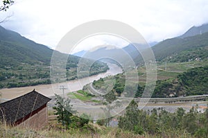 Yangtze river in China