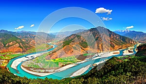 Yangtze River landscape