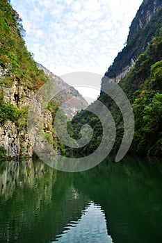 Yangtze Small Three Gorges At Wushan China photo