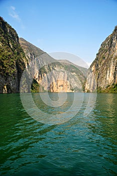 Yangtze Small Three Gorges At Wushan China photo