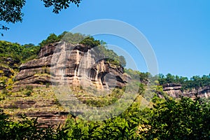 Yangyuanshi of danxia mountain