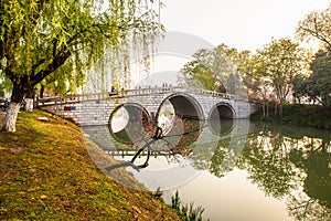 Yangzhou canal morning photo