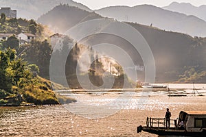 Yangzi river (Long river) in China