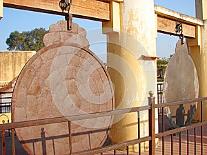 Yantra Raj - an Astronomical Instrument at Ancient Observatory, Jantar Mantar, Jaipur, Rajasthan, India photo