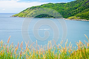 Yanui Beach from sunset viewpoint, Phuket, Thailand