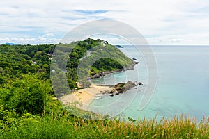 Yanui Beach from sunset viewpoint, Phuket, Thailand