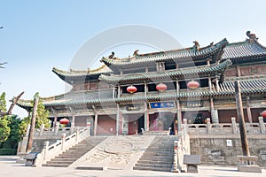 Yao Temple. a famous historic site in Linfen, Shanxi, China.