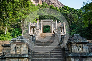 Yapahuwa An ancient fortress in Sri Lanka, and capital built in the early 13th century