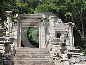 Yapahuwa Ruins in sri lanka