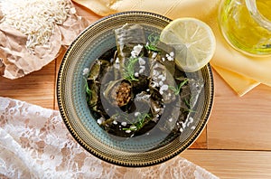 Yaprak Dolma, Stuffed Grape Leaves