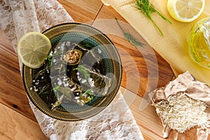 Yaprak Dolma, Stuffed Grape Leaves