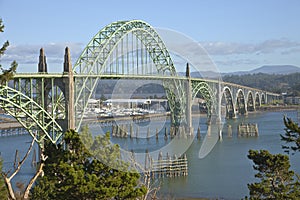 Yaquina Bay Bridge Newport Oregon photo