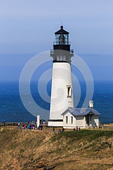 Yaquina head blue sky day