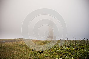 Yaquina Head Lighthouse Fog