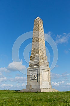 Yarborough Monument Isle of Wight on Culver Down