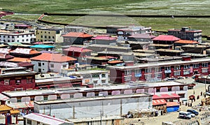 Yarchen Gar Monastery in Garze Tibetan