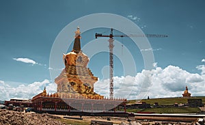 Yarchen Gar Monastery in Garze Tibetan