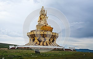 Yarchen Gar Monastery in Garze Tibetan