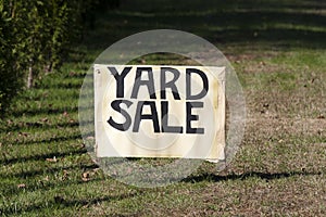 Yard sale