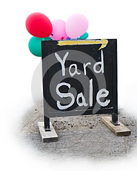 Yard Sale Garage Sale Sign photo