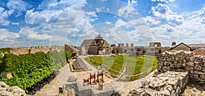 Yard of Sumeg castle