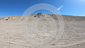 Yardang landform landscape