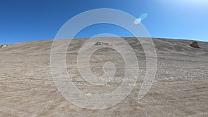 Yardang landform landscape