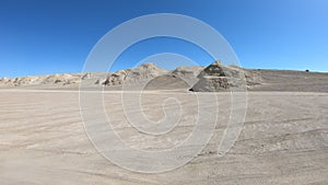 Yardang landform landscape