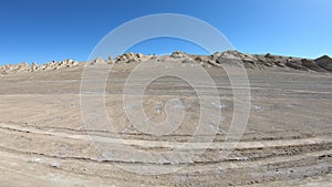 Yardang landform landscape