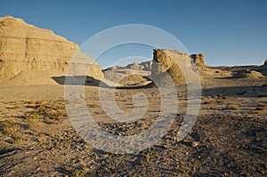 Yardangs in the Karamay