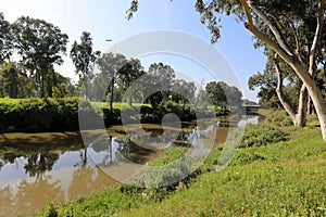 Yarkon River and Park in Tel Aviv