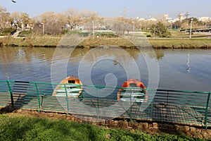 Yarkon River and Park in Tel Aviv