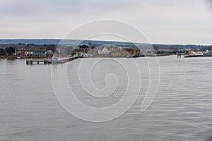 Yarmouth, Isle of Wight from the sea