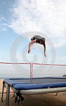 Yarmouth trampoline