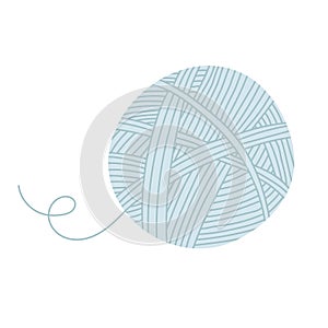 Yarn ball for knitting. Tools for knitwork, handicraft, crocheting, hand-knitting