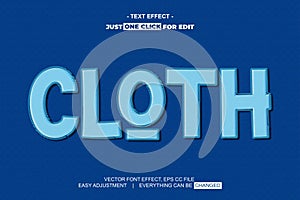 Yarn Style Vector Text Effect Editable