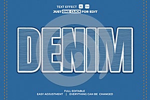 Yarn Style Vector Text Effect Editable